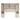 Lisson Overbed Unit Oatmeal Space-Saving Bedroom Storage Solution