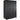 Carina 3 Door Wardrobe Black Elegant Bedroom Modern Furniture