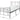 Yani Single Metal Frame - Black