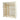 Covered Triple Wardrobe - Cream