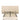 Amaya Double Bed Ivory | Built-in Side Tables & Drawers | No Mattress