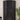 Panama Corner Wardrobe Black | Space Saving Storage | Bedroom Organiser