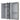 Prague 5 Door Mirrored Wardrobe Grey Elegant and Spacious Bedroom Storage