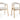 Habitat Lex Pair of Fabric Dining Chairs - Natural
