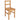 Raye Pair of Solid Wood Dining Chairs - Pine