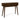 Kendi 2 Drawer Console Table Walnut Hallway Entryway Furniture Storage