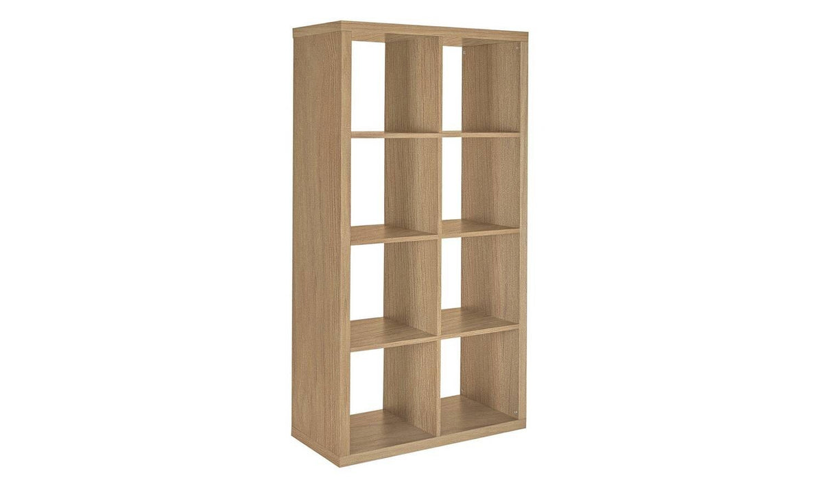 Squares Plus 8 Cube Storage Unit Dark Oak Living Room Bedroom