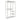 Open Decorative Wardrobe Unit - White