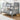 Novara Detachable Trio Bunk Bed Grey Space-Saving Bedroom Furniture