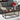 Mixed Material Coffee Table Dark Walnut Elegant Living Room Furniture