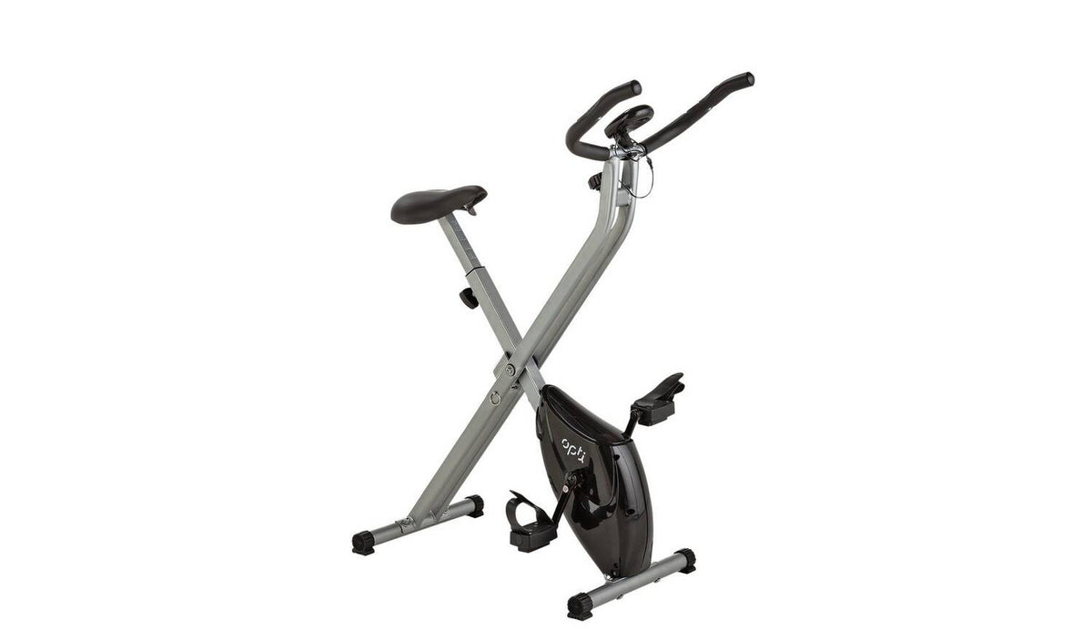 Folding Magnetic Exercise Bike Home Gym Cardio Training Equipment