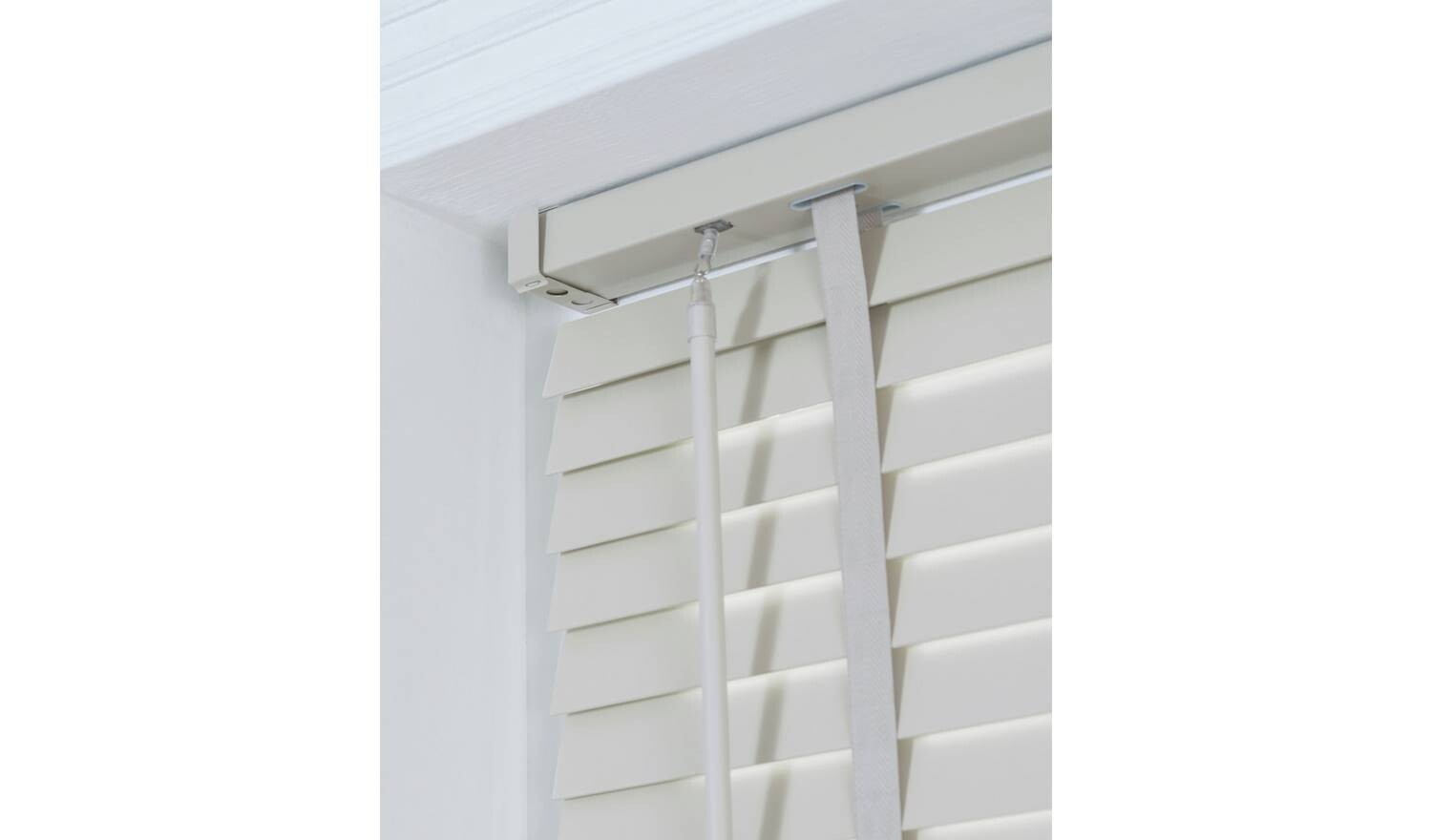 Little Book 50mm Venetian Blind Warm Grey 80x130cm Privacy Blinds