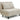 Habitat Roma Small Double Boucle Chairbed Cream Living Room Furniture