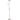 Father & Child Uplighter Floor Lamp - Chrome