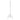 Heavy Duty Single 4 Feet Clothes Rail - Chrome