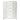 Seville 5 Drawer Chest - White