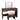 Hallingford Dressing Table Wenge Elegant and Functional Bedroom Furniture