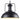 Carrasco 1-Light Dome Pendant - Black