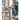 Chicago Extending Grey Bar Table & 2 Grey Stools