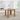 Panama 80-160 cm Extending Dining Table Dark Oak FAST DELIVERY