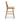 Faro Pair of Woven Oak Bar Stools - Natural