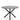 Chopstick 120cm Round Dining Table Black | Glass Top | 4 Seater