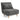 Habitat Roma Single Compact Fabric Chairbed - Grey