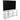 AVF Clear Glass Up to 55 Inch TV Stand - Silver