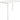Toby 4 Seater Dining Table - White