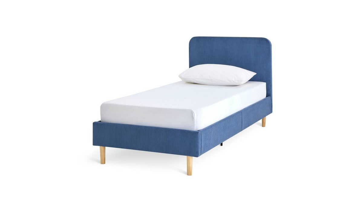 Arden Single Fabric Bed Frame Bedroom Furniture