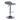 Baldesi Height Adjustable Swivel Bar Stool - Grey/Silver