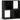 Squares 4 Cube Storage Unit - Black