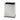 Hide a Bag Rectangular 10 Litre Waste Paper Bin - Stainless Steel/Black