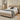Korson Fabric King Bed Mink Fabric Modern Bedroom Furniture UK
