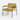 Molly Velvet Chair - Yellow