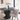 Carina Round 120cm Dining Black Table 4 Chairs Scandi Style Kitchen Bistro UK