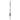 Double Adjustable Ceiling Rail - Black