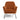 Habitat Celine Velvet Accent Chair - Orange