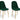 Habitat Beni Pair of Corduroy Dining Chairs Green Elegant Comfortable Seating