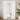 Prague 3 Door Wardrobe with Mirror White Gloss | Modern Bedroom Storage