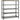 Loft Living 5 Shelf Shoe Storage Rack - Black