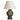 Castleton Home Nouveau Flower Ceramic 58cm Table Lamp