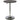Gas Lift Bar 2 Seater Dining Table - Black