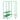 Habitat Lorelei 2 Shelves Rail Corner - Green
