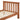 Heavy Duty Single Bed Frame Pine Stylish Kids Bedroom Furniture