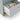 Malibu 3 Drawer Office Desk - Grey