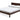 Habitat Akio Small Double Wooden Platform Bed Frame Walnut Bedroom Furniture