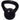 Pro Fitness Cast Iron 10kg Kettlebell Black Home Gym Strength Training