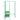 Habitat Lorelei 2 Shelves Rail Corner - Green