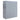 Covered Triple Wardrobe with Storage - Grey